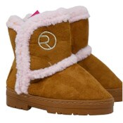 Wholesale - RAMPAGE COGNAC TODDLER GIRLS WINTER BOOT W/FAUX SHEARLING TRIM LOGO EMBROIDERY DETAIL, UPC: 194587681476